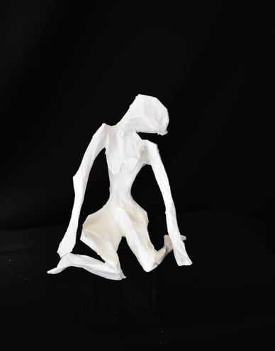 sculpture papier Sète France