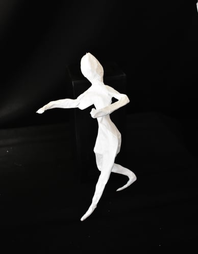sculpture papier Sète France