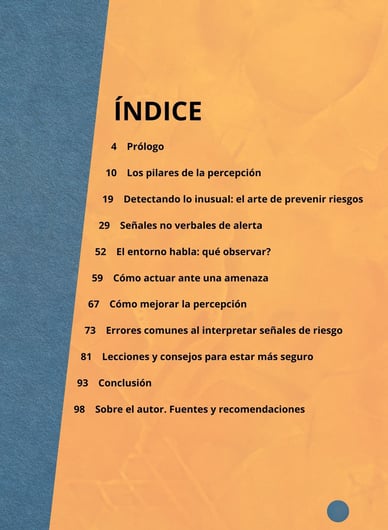 Índice - El arte de prevenir
