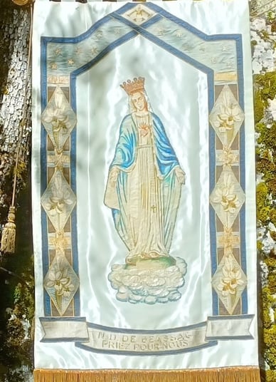 Bannière de l'Immaculée Conception