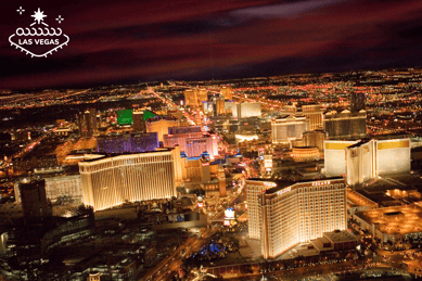 a cityscape of a city at night