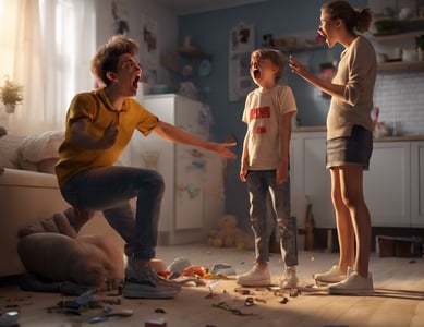 mans face with white scarf