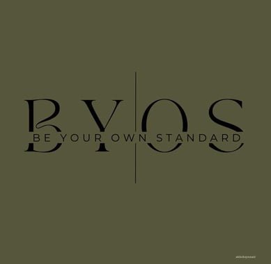 be your own standard, quotes, wallpaper