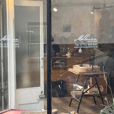 guitar luthier in Bideford James Millman