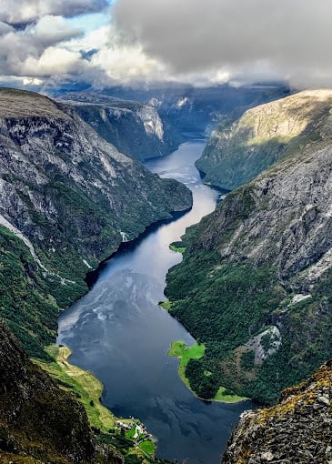Fjord Norway Naeroyfjord unesco