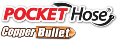 Pocket Hose Copper Bullet logo