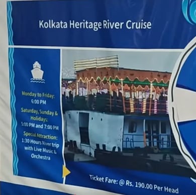 Kolkata Heritage River Cruise Timetable