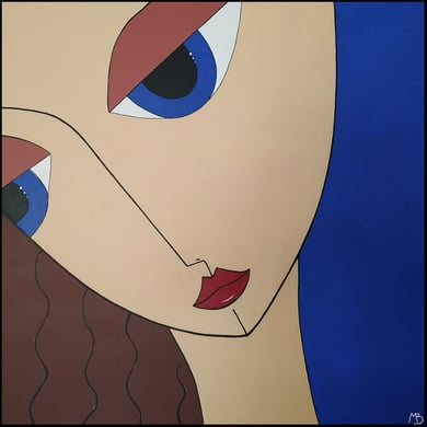 Au bout du regard | tableau contemporain