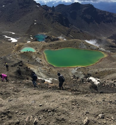 Hiking the Tongariro Alpine Crossing in New Zealand