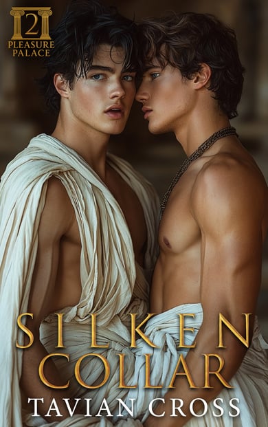 a man and a woman in roman costume