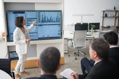 Business training session with market entry strategy presentation – Zyncopra services
