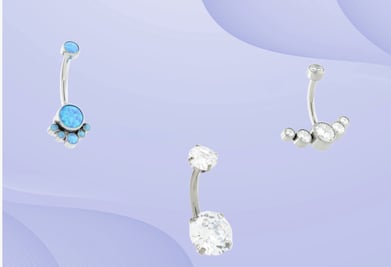 Navel Piercing Bars Belly Bars