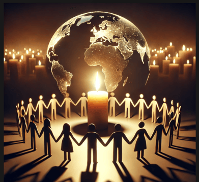 Like candles lighting the dark, nurturing nobilities in leadership shapes a brighter world.