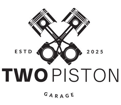 Two Piston Garage logo