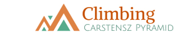 Mount Carstensz Pyramid 448m - West Papua Indonesia logo