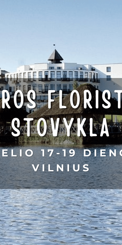 Floristikos kursai Vilniuje