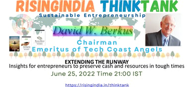 June 2022 Innovative session by RisingIndia ThinkTank with Mr Dave Berkus