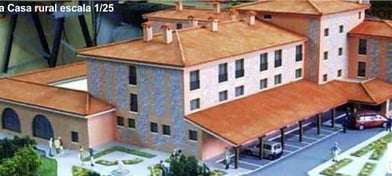 Maqueta Hotel rural