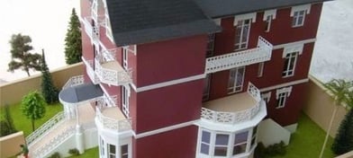 Maqueta chalet unifamiliar
