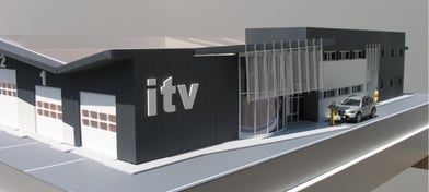 Maqueta nave Industrial