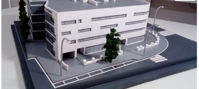 Maqueta nave Industrial