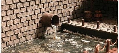 Diorama de tuberia