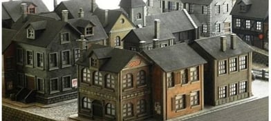 Escenografía pueblo medieval