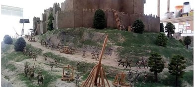 Maqueta de castillo