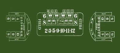 Old Craps Layout