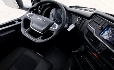 Nettoyage intérieur camion