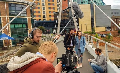 Leeds City Centre Drama Filming 