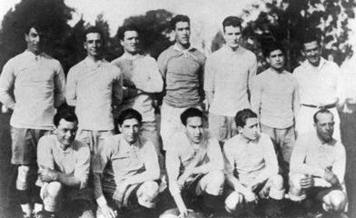 Plantel del Club Atlético Temperley en 1924