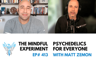 Dr. Vic Manzo speaks with Matt Zemon on The Mindful Experiment Podcast