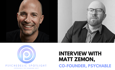 Matt Zemon interviewed on Psychedelic Spotlight about Psychable