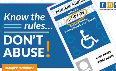 RMV Don't Abuse Handicap Image 3