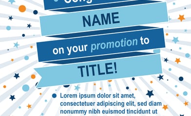 RMV Promotion Congratulation Image