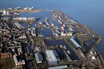 Puerto de Leith Edimburgo Escocia Llavallol Santa Catalina