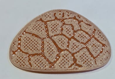 Giraffe pattern decoration for Flo mask