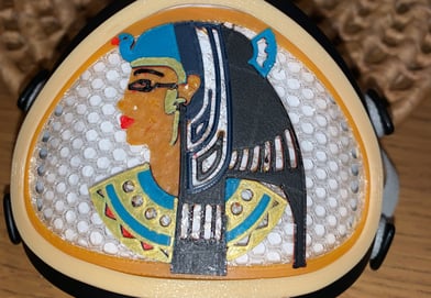 Multicolor Cleopatra Decoration for Flo mask