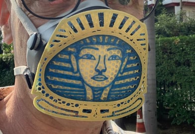 Tutanchamon decoration, Flo mask