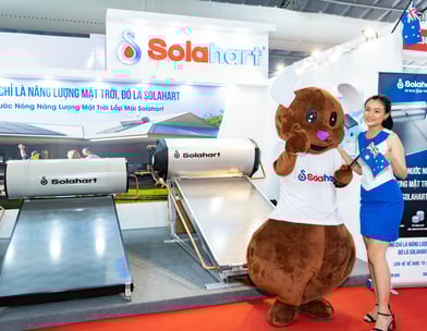 solahart ra mắt máy nước nóng năng lượng mặt trời tại việt nam