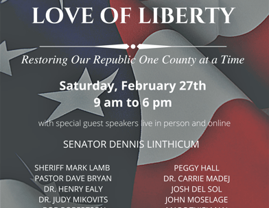 Love of Liberty Event Feb. 27, 2021