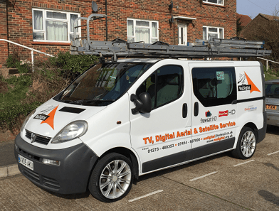 NuDigital work van and ready at your request image