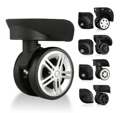 Replace office chair wheels or casters with smooth-rolling, floor-safe options