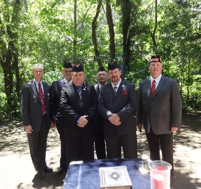 Knights of St. Andrew from Knoxville Valley at their State Conclave