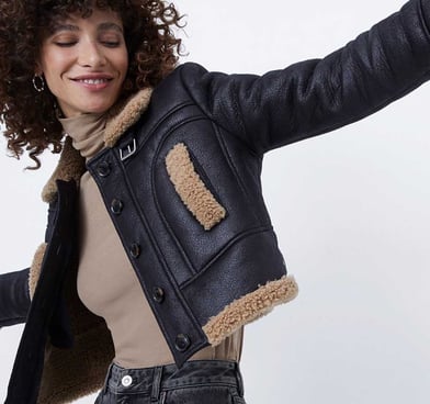 BELEN FAUX FUR JACKET