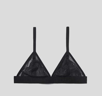 TRIANGLE LACE BRA