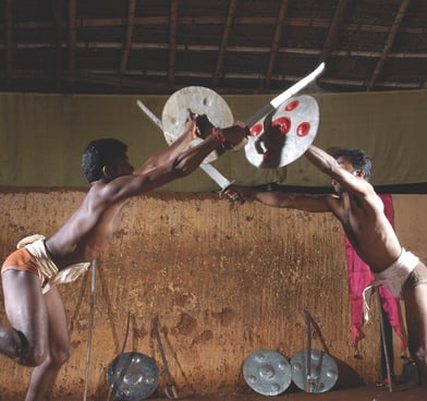 Kalaripayattu is an ancient Indian martial art originating in Kerala, India, with a history spanning over 3000 years.