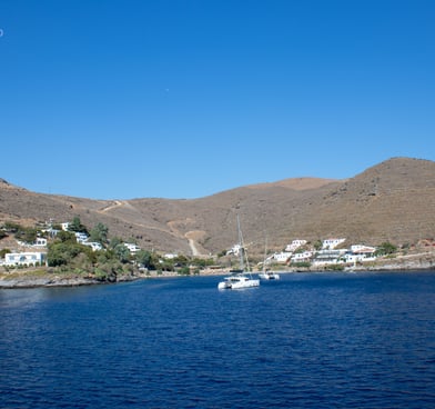 Beautiful seascape in aegean sea