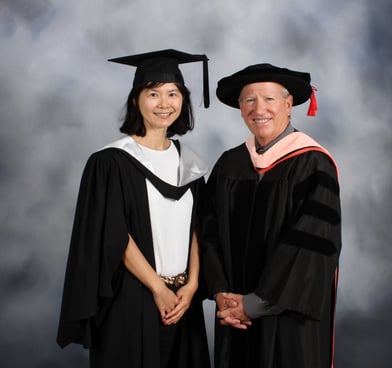 Dietetic Graduation with Prof John Lowe